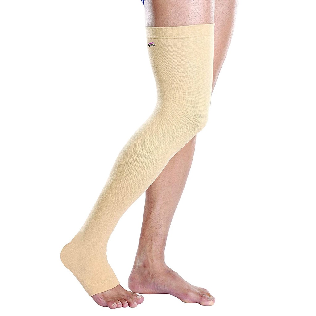 AHS Pair Thigh High Compression Socks Men Women 20-30mmHg Compression Stockings-1