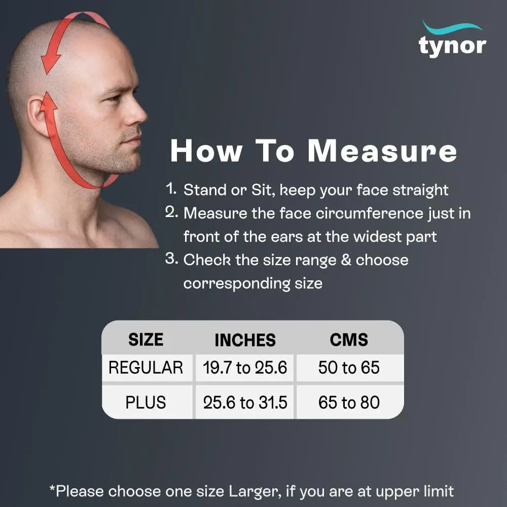 Tynor Face Compression Garment I85 | Open Hood Australia