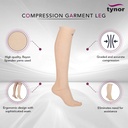 Tynor Compression Stocking Below Knee Closed Toe I81 | Class 2 Pair