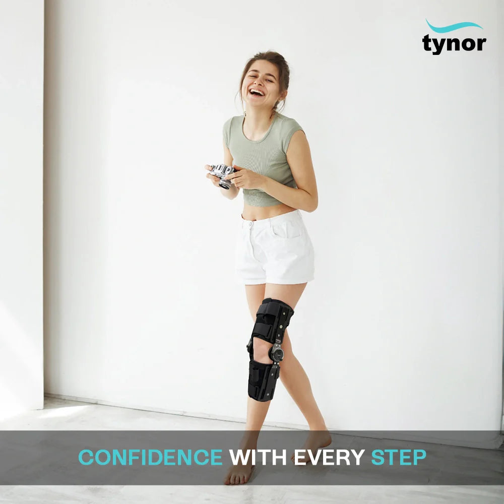 Tynor ROM Knee Brace 18" D10 | Range of Motion Controlled Knee Brace