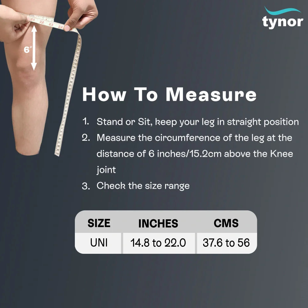 Tynor ROM Knee Brace 18" D10 | Range of Motion Controlled Knee Brace