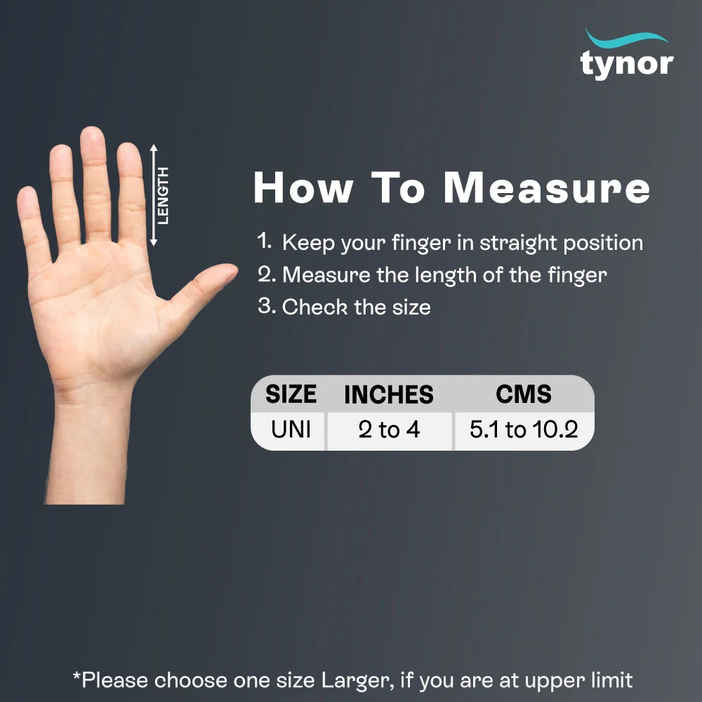 Tynor Mallet Finger Splint F05 | Finger Support