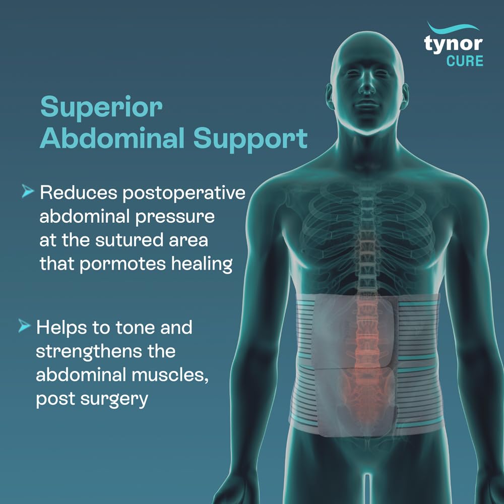Tynor Abdominal Belt 8"/20cm A03 | Hernia & Post-Surgery Support