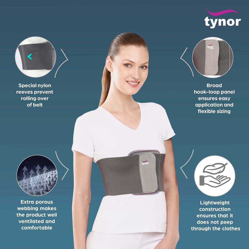 Tynor Rib Belt A09 | Chest & Rib Fracture Support Australia