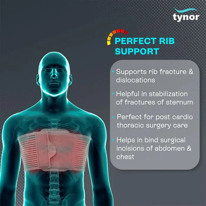 Tynor Rib Belt A09 | Chest & Rib Fracture Support Australia