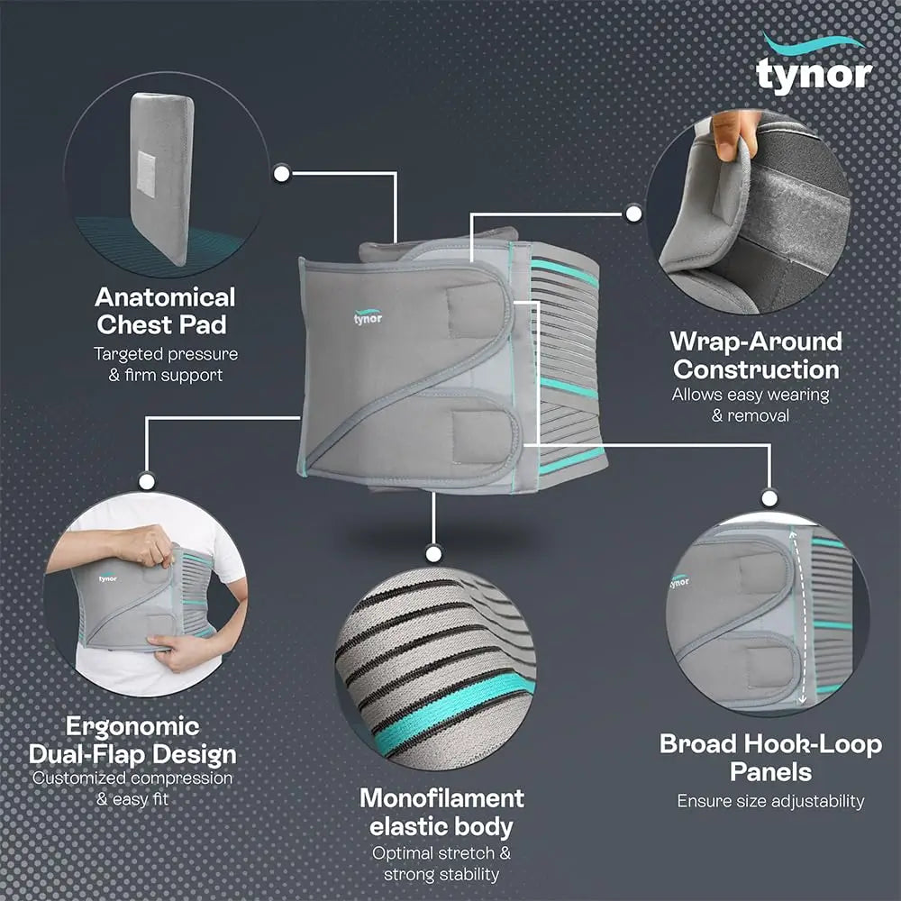 Tynor Chest Binder A11 | Rib & Sternum Support Australia