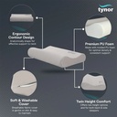 Tynor Contoured Cervical Pillow B19 | Twin Height Orthopaedic Pillow