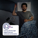 Tynor Contoured Cervical Pillow B19 | Twin Height Orthopaedic Pillow