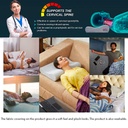 Tynor Contoured Cervical Pillow B19 | Twin Height Orthopaedic Pillow