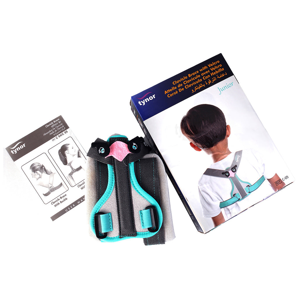 Tynor Clavicle Brace With Fastening Tape Child C05 | Ergonomic Clavicle Alignment Support