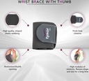 Tynor Wrist Brace with Thumb E06 | Anatomical Thumb Opening Wrist Support