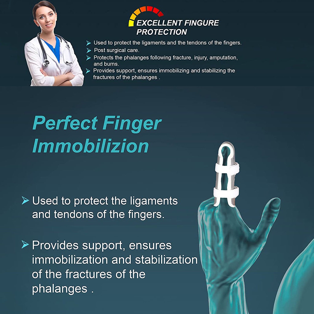 Tynor Finger Cot Splint F02 | Finger Support