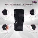 Tynor Hinged Knee Wrap J15 | Neoprene Support