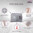 Tynor Wrist Wrap J04 | Neoprene Wrist Support