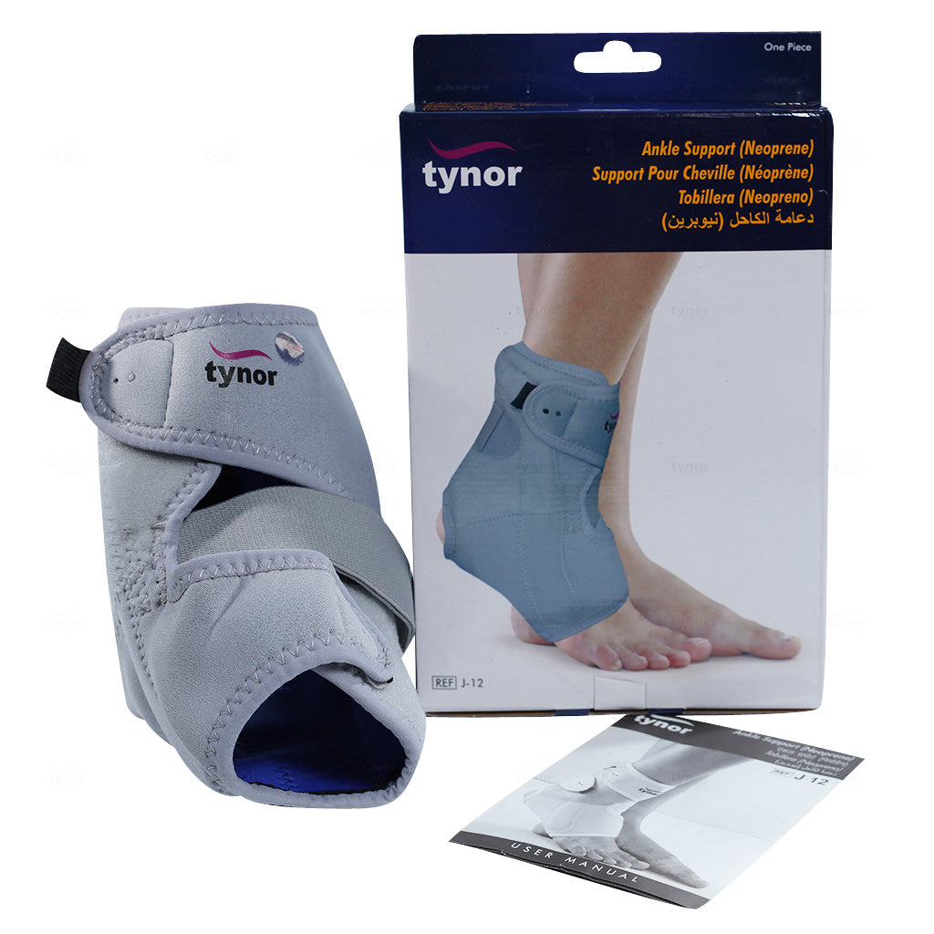 Tynor Ankle Support Neoprene J12 | Heat Retention Neoprene Ankle Brace