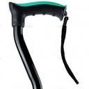 Tynor Walking Stick Soft Top Handle L07 | Adjustable Height Walking Cane