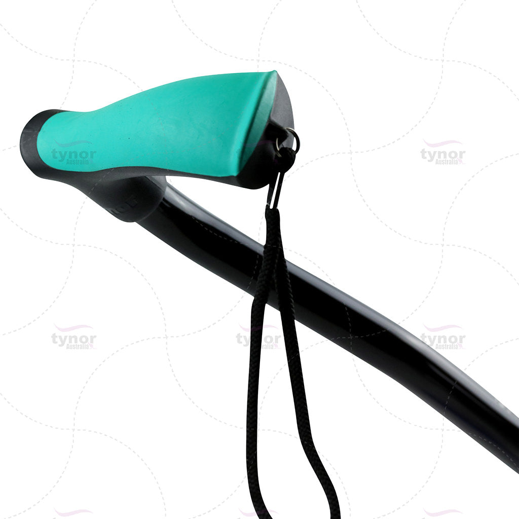 Tynor Walking Stick Soft Top Handle L07 | Adjustable Height Walking Cane