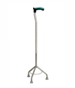 Tynor Tripod Walking Stick L32 | Soft Top Handle