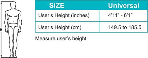 Tynor Tripod Walking Stick L32 | Soft Top Handle