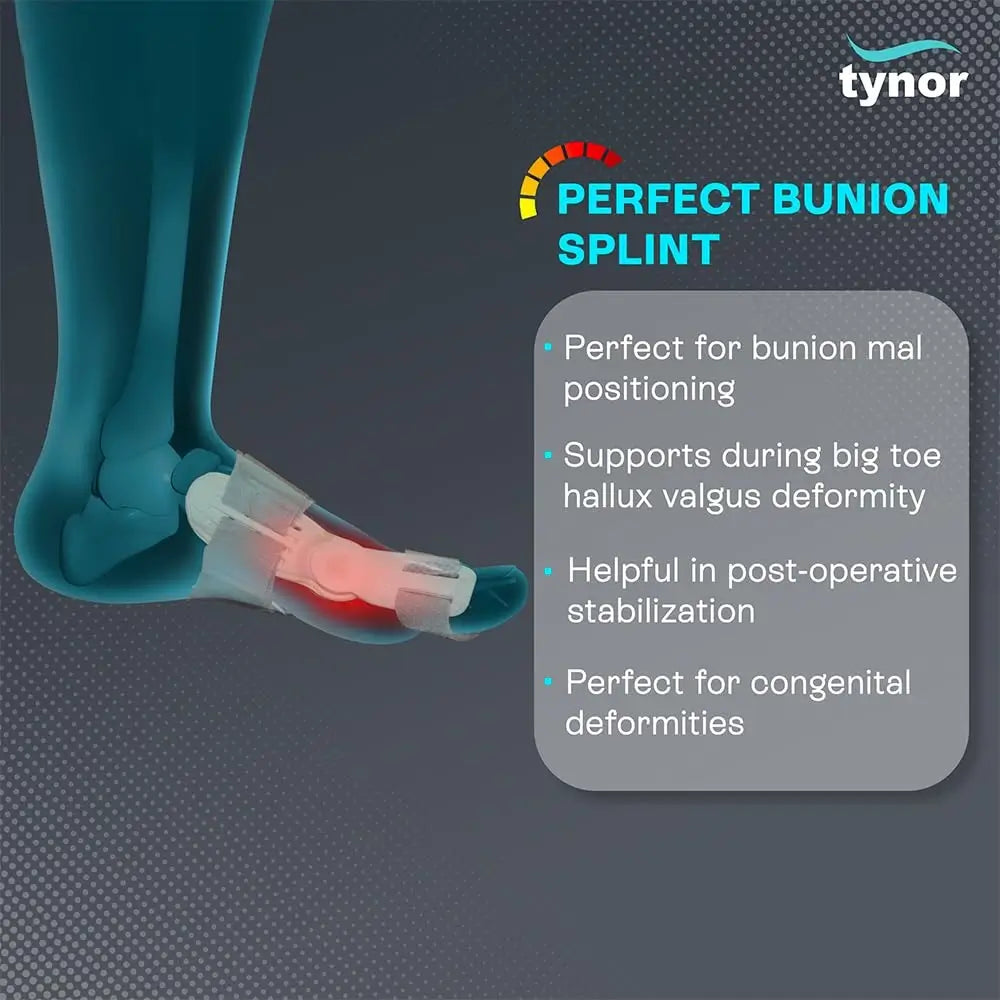 Tynor Bunion Splint K14 | Hallux Valgus Support