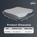 Tynor Coccyx Cushion Seat H13 | Tailbone Relief Orthopaedic Seat Cushion