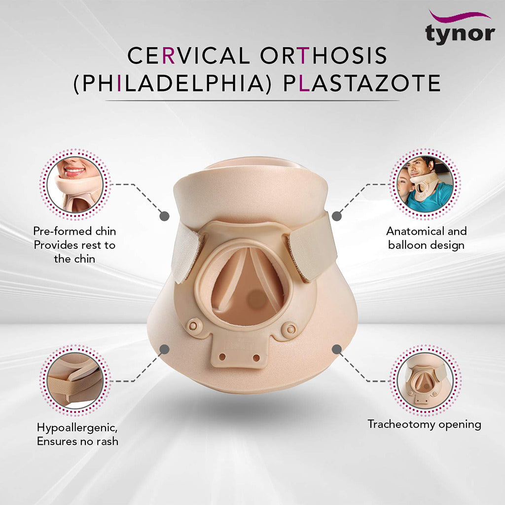 Tynor Cervical Orthosis Philadelphia (Plastazote) B10 | Rigid Neck Support AU