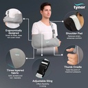 Tynor Pouch Arm Sling Tropical C01 | Ergonomic Arm Immobilisation Sling