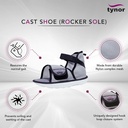 Tynor Cast Shoe Rocker Sole C08 | Anti-Slip Fracture Walking Shoe