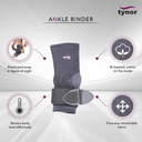 Tynor Ankle Binder D01 | Breathable Ankle Compression Support
