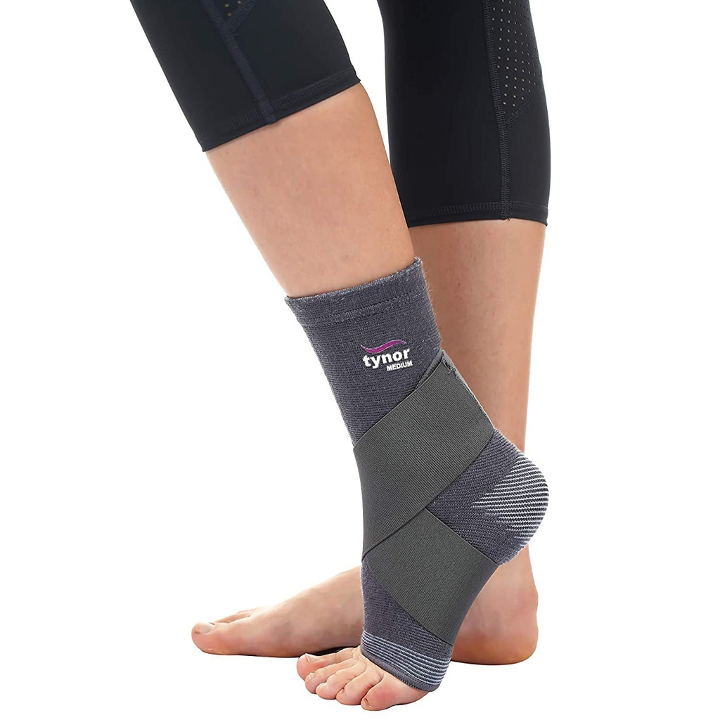 Tynor Ankle Binder D01 | Breathable Ankle Compression Support