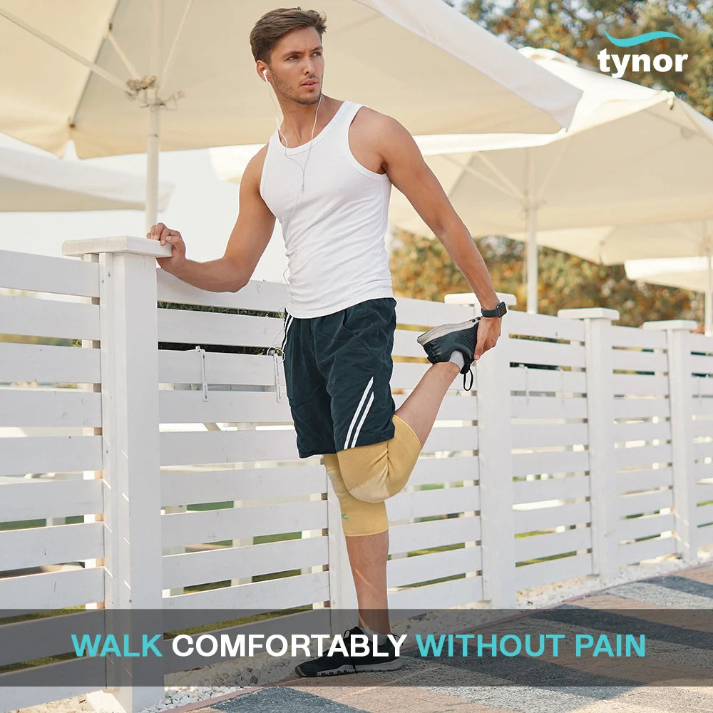 Tynor Knee Cap Pair D04 | Breathable Knee Compression Sleeve