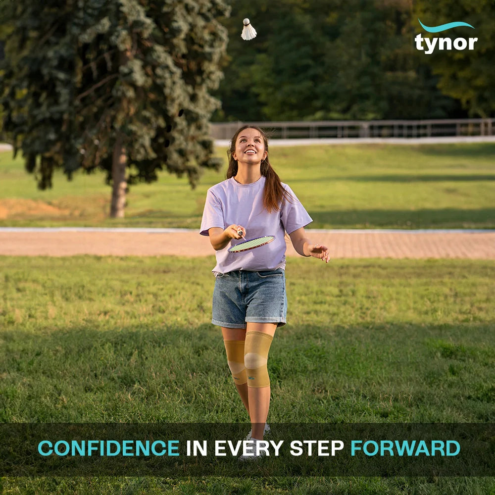 Tynor Knee Cap Pair D04 | Breathable Knee Compression Sleeve