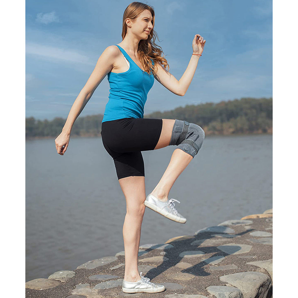 Tynor Knee Cap with Rigid Hinge D06 | Hinged Lateral Stability Knee Brace