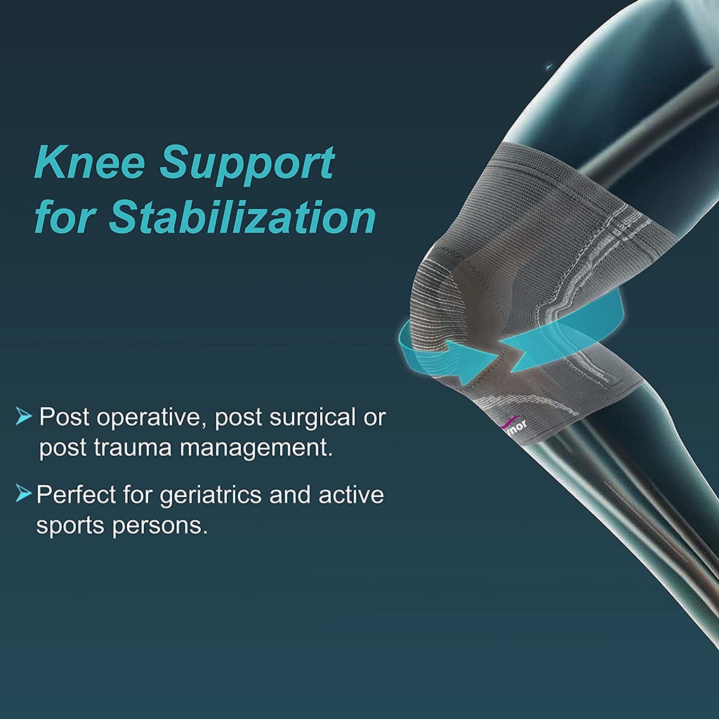 Tynor Knee Cap Patellar Ring D07 | Flexible Patellar Support Sleeve