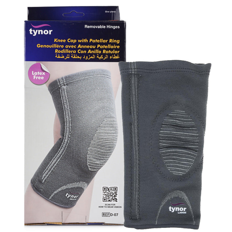 Tynor Knee Cap Patellar Ring D07 | Flexible Patellar Support Sleeve