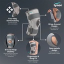 Tynor Functional Knee Support D09 | Hinged Functional Knee Brace