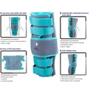 Tynor Knee Immobiliser 14" (36cm) D13 | Rigid Full-Leg Knee Brace