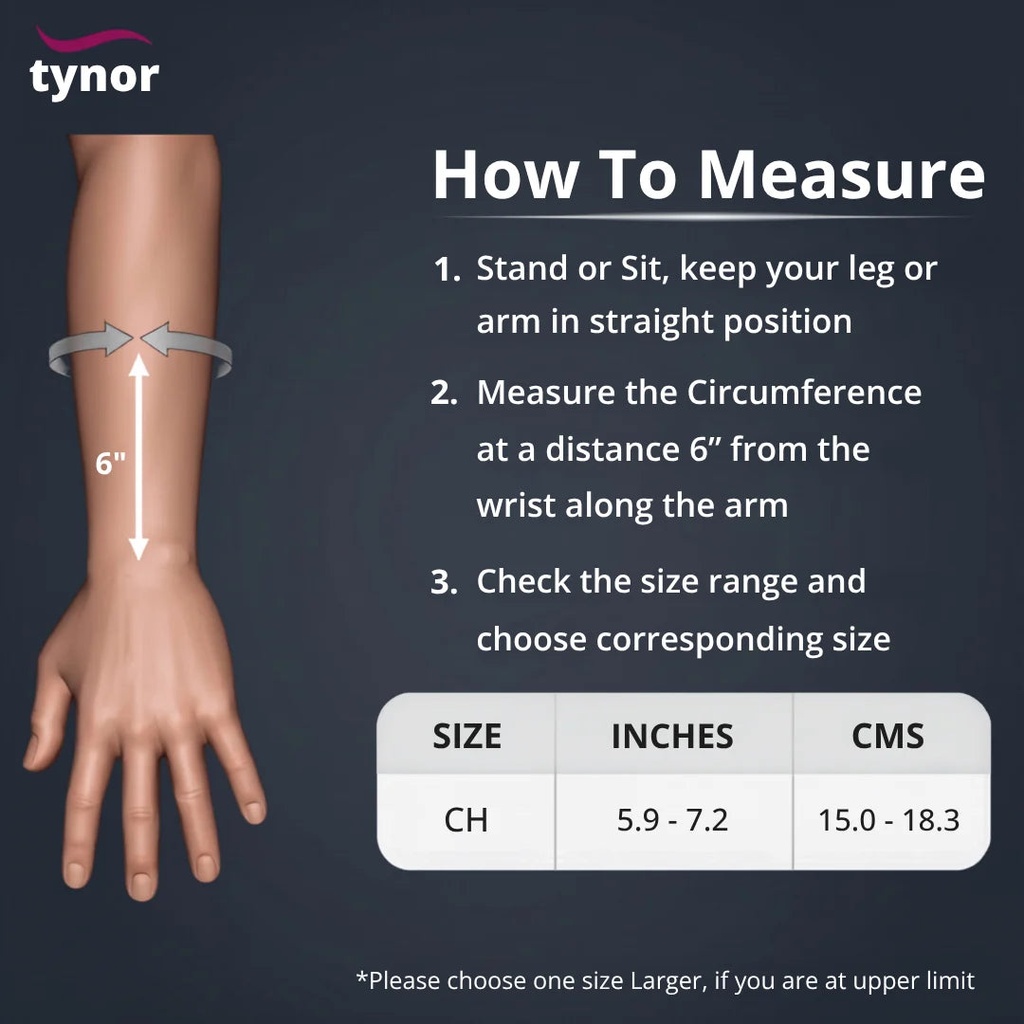 Tynor Wrist Forearm Splint E03 Child | Reinforced Wrist Immobilisation Splint