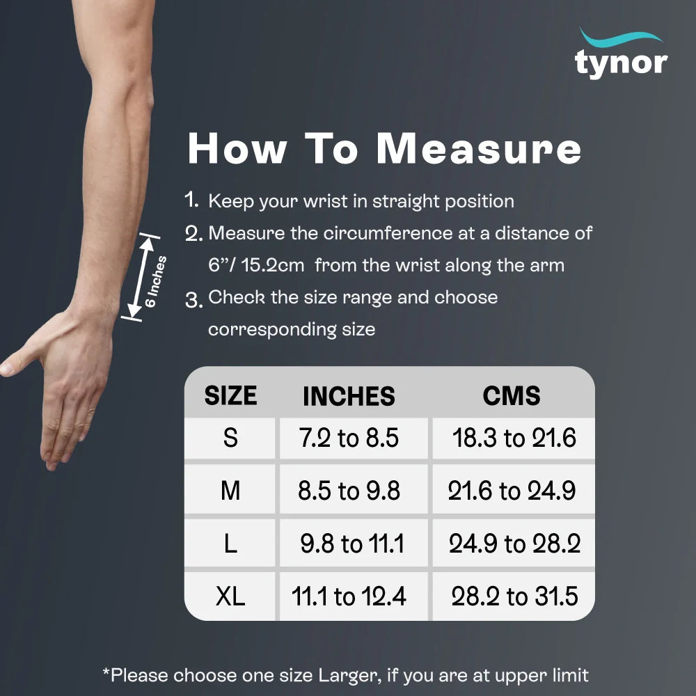 Tynor Wrist Splint with Thumb E44 | Lace-Pull Wrist Thumb Support