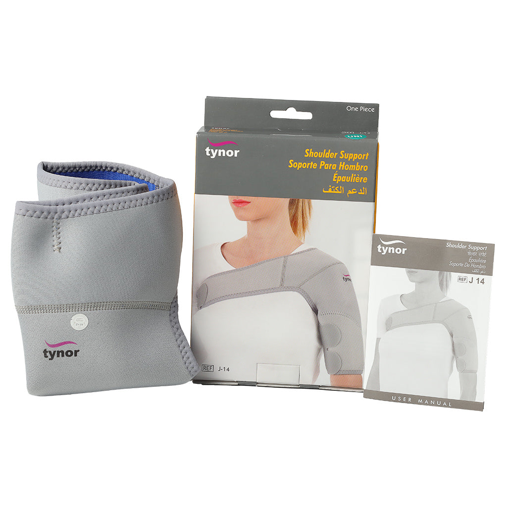 Tynor Shoulder Support Neoprene J14 | Heat Retention Shoulder Compression