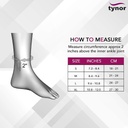 Tynor Ankle Support Urbane D18 | Gel Sleeve