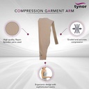 Tynor Compression Arm Sleeve I77 | Class 2 with Shoulder Cover