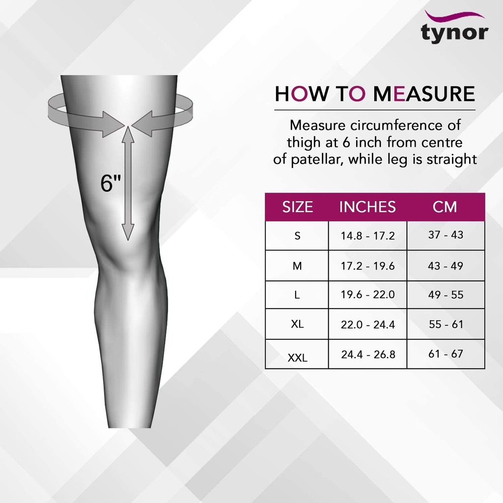 Tynor Knee Support Sportif J09 | Neoprene