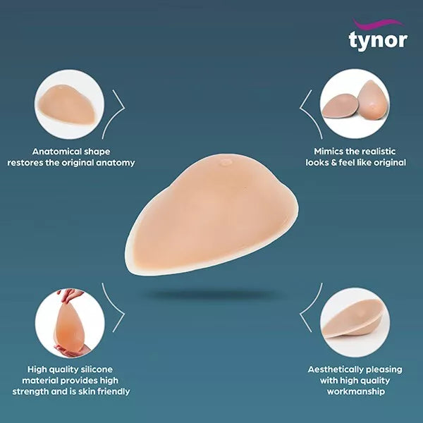 Tynor Breast Prosthesis H19 | Silicone
