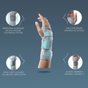 Tynor Wrist Splint Ambidextrous E43 | Universal Left Right Wrist Splint