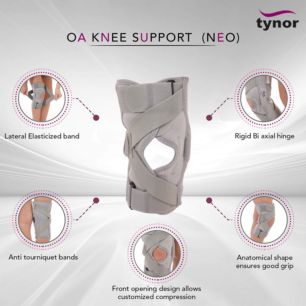 Tynor OA Knee Support | Neoprene Valgus & Varus