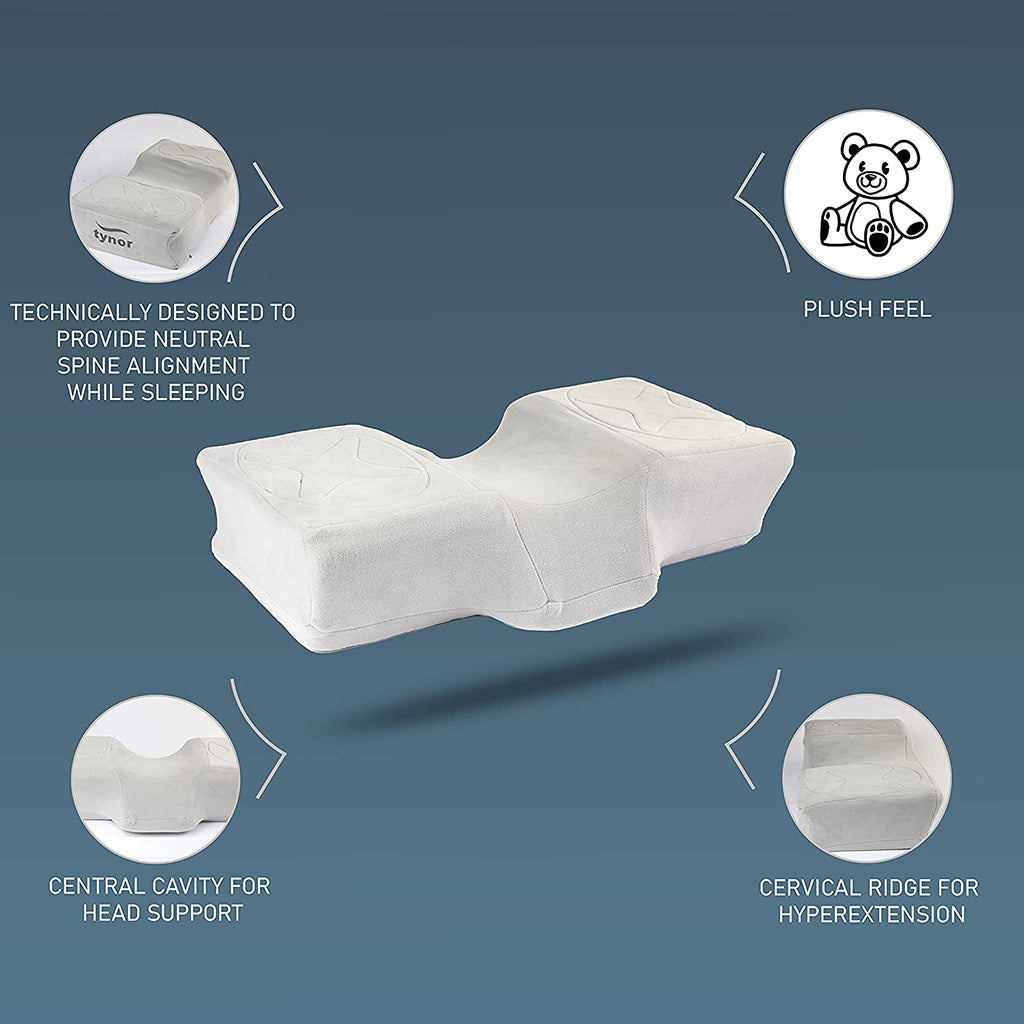 Tynor Anatomic Pillow B27 | Cervical Support Pillow
