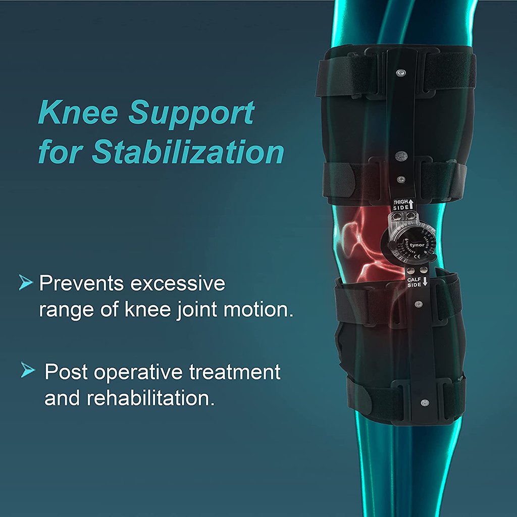 Tynor ROM Knee Brace 22"/56cm D48 | Range of Motion