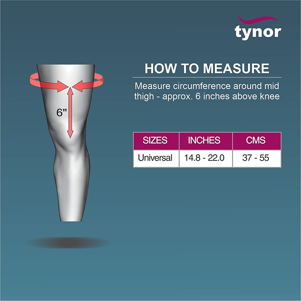Tynor ROM Knee Brace 22"/56cm D48 | Range of Motion