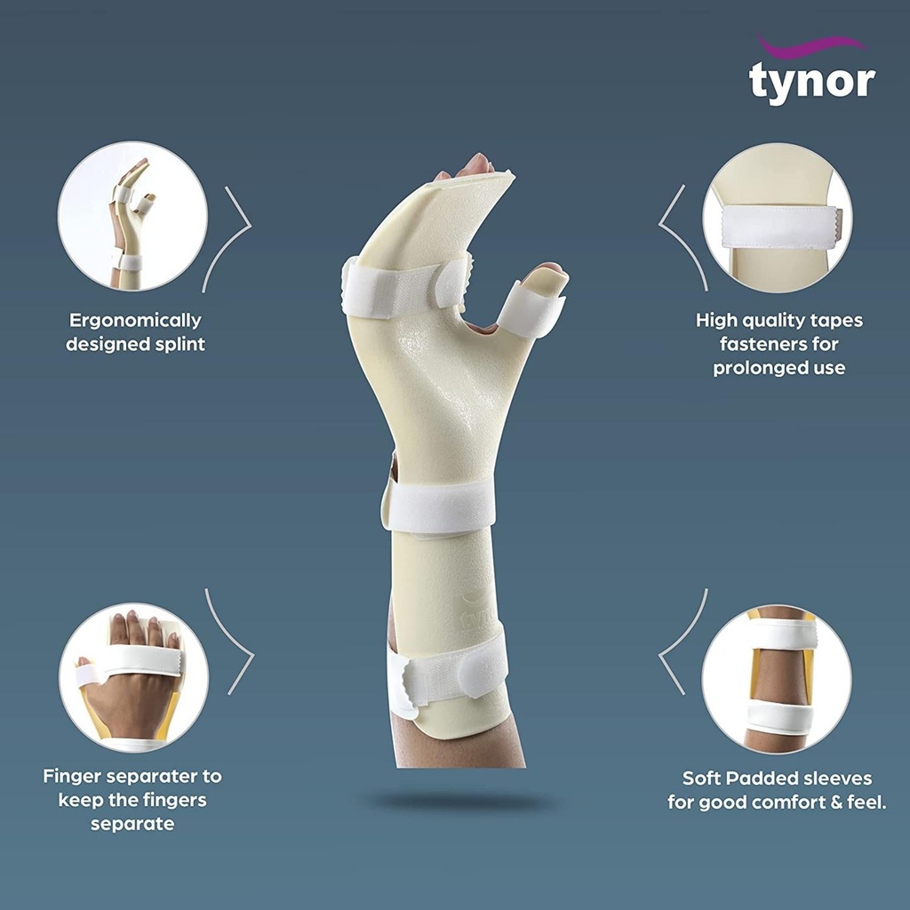 Tynor Hand Resting Splint E29 | Hand & Wrist Support Splint